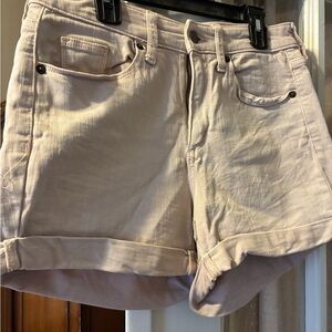 Universal Thread Light Pink Roll Cuffed Denim Shorts
